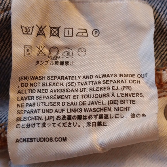 Acne Studios low vintage skinny jeans - Picture 8 of 8